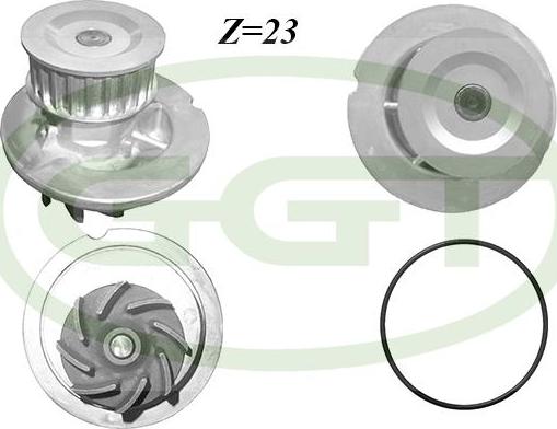 GGT PA12657 - Водяной насос autosila-amz.com