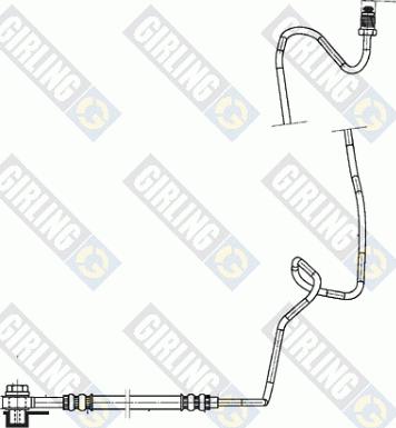 Girling 9004942 - Шланг тормозной AUDI A3SKODA OCTAVIAVW GOLF IVBORA задний правый Р Р Р Р Р С Р С Р Р Р Р Р Р Р autosila-amz.com