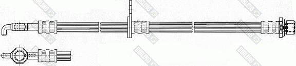 Girling 9004534 - Тормозной шланг autosila-amz.com