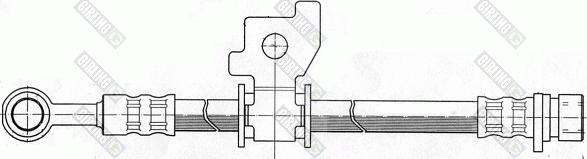 Girling 9004135 - Тормозной шланг autosila-amz.com