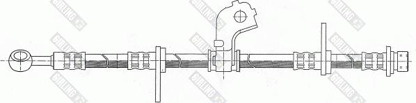 Girling 9004317 - Тормозной шланг autosila-amz.com