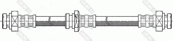 Girling 9001199 - Тормозной шланг autosila-amz.com