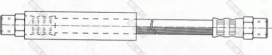 Girling 9001255 - Тормозной шланг autosila-amz.com