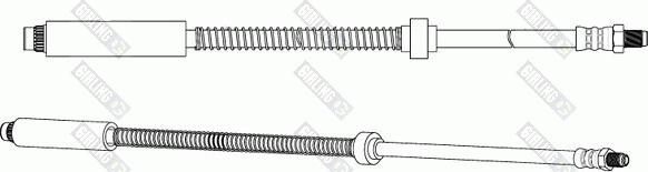 Girling 9002287 - Тормозной шланг autosila-amz.com