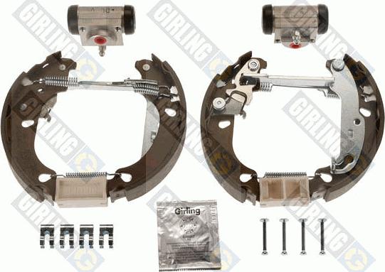 Girling 5316929 - Комплект тормозных колодок, барабанные autosila-amz.com