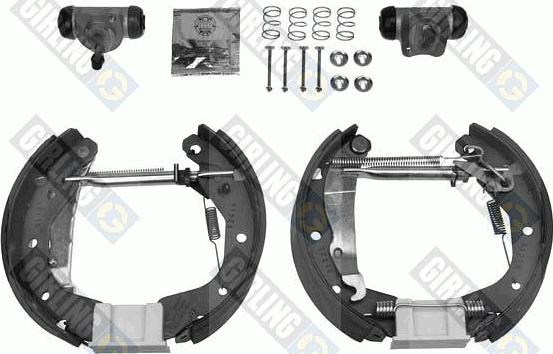 Girling 5316259 - Комплект тормозных колодок, барабанные autosila-amz.com