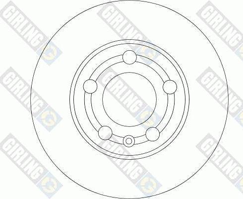 Girling 6042531 - Тормозной диск autosila-amz.com