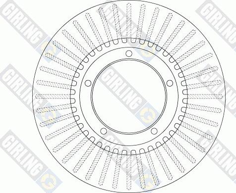 Girling 6064861 - Тормозной диск autosila-amz.com