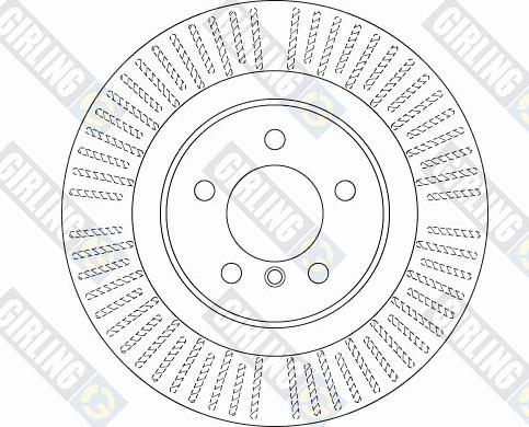 Girling 6065075 - Тормозной диск autosila-amz.com