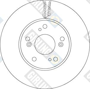 Girling 6065271 - Тормозной диск autosila-amz.com