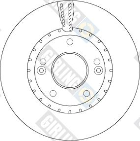 Girling 6066281 - Тормозной диск autosila-amz.com