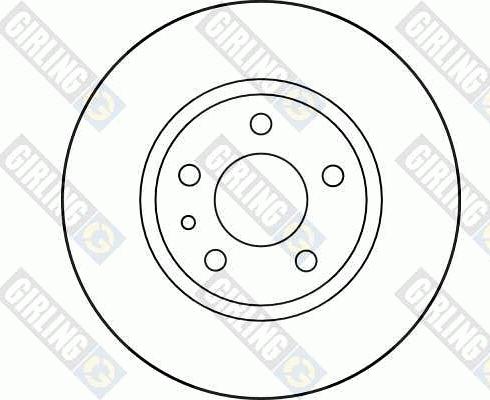Girling 6027641 - Тормозной диск autosila-amz.com
