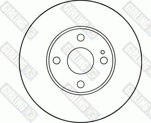 Girling 6027021 - Тормозной диск autosila-amz.com
