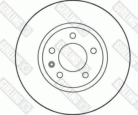 Girling 6027201 - Тормозной диск autosila-amz.com