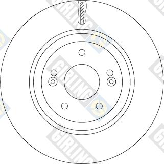 Girling 6075921 - Тормозной диск autosila-amz.com