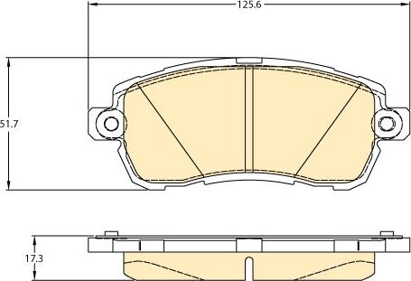 Girling 6121761 - Тормозные колодки, дисковые, комплект autosila-amz.com