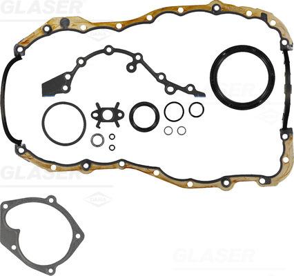 Glaser B37127-00 - Комплект прокладок, блок-картер двигателя autosila-amz.com