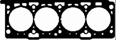 Glaser H50763-00 - Прокладка, головка цилиндра autosila-amz.com