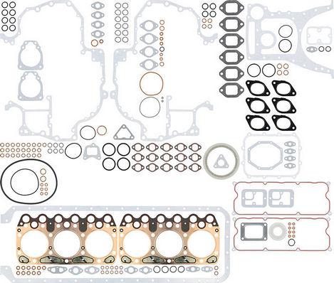 Glaser S50363-01 - Комплект прокладок, двигатель autosila-amz.com