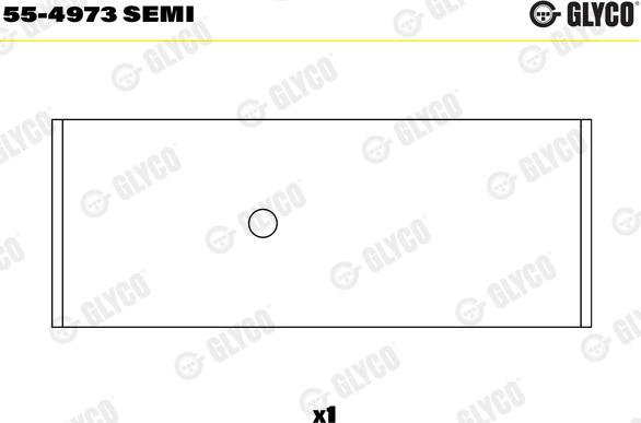 Glyco 55-4973 SEMI - Втулка подшипника, шатун autosila-amz.com