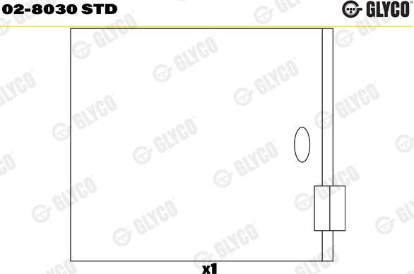 Glyco 028030STD - Втулка, рычаг autosila-amz.com