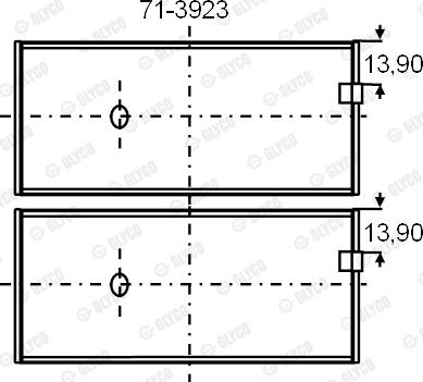 Glyco 71-3923 - Подшипник autosila-amz.com