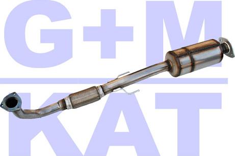 G+M KAT 04.39.042 - Комплект для дооборудования, катализатор / сажевый фильтр (комби autosila-amz.com