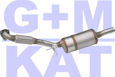 G+M KAT 02.37.030 - Комплект для дооборудования, катализатор / сажевый фильтр (комби autosila-amz.com