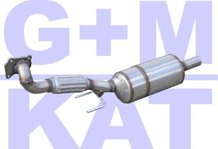G+M KAT 01.37.031 - Комплект для дооборудования, катализатор / сажевый фильтр (комби autosila-amz.com