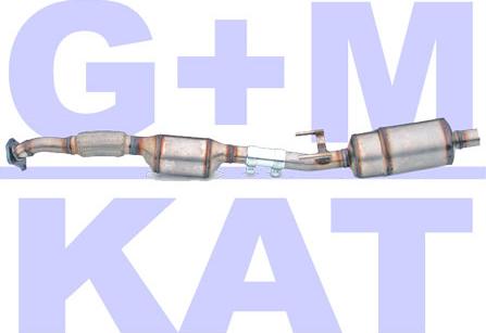 G+M KAT 02.37.046 - Комплект для дооборудования, катализатор / сажевый фильтр (комби autosila-amz.com