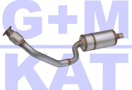 G+M KAT 02.37.014 - Комплект для дооборудования, катализатор / сажевый фильтр (комби autosila-amz.com