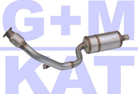 G+M KAT 02.37.013 - Комплект для дооборудования, катализатор / сажевый фильтр (комби autosila-amz.com