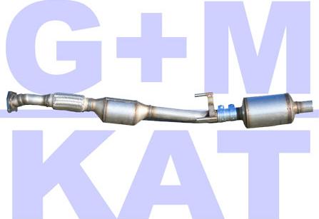 G+M KAT 02.37.034 - Комплект для дооборудования, катализатор / сажевый фильтр (комби autosila-amz.com