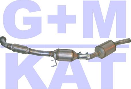 G+M KAT 02.37.024K - Комплект для дооборудования, катализатор / сажевый фильтр (комби autosila-amz.com