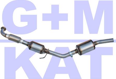 G+M KAT 02.37.025M - Комплект для дооборудования, катализатор / сажевый фильтр (комби autosila-amz.com
