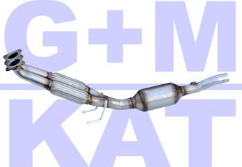 G+M KAT 80 0522 - Катализатор autosila-amz.com