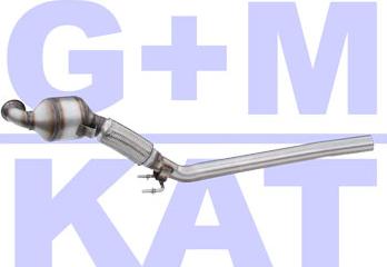 G+M KAT 80 0279 - Катализатор autosila-amz.com