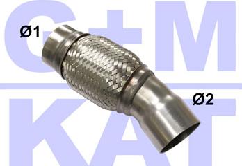 G+M KAT R020-0002 - Ремонтная трубка, катализатор autosila-amz.com