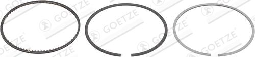 Goetze Engine 08-448507-00 - Комплект поршневых колец autosila-amz.com