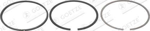 Goetze Engine 08-431400-10 - Комплект поршневых колец autosila-amz.com