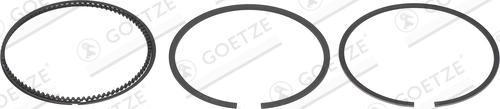 Goetze Engine 08-141307-10 - Комплект поршневых колец autosila-amz.com