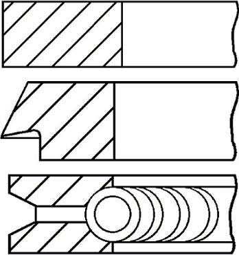 Goetze Engine 08-138900-00 - Комплект поршневых колец autosila-amz.com