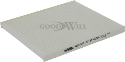 GoodWill AG 335/1 CF - Фильтр воздуха в салоне autosila-amz.com