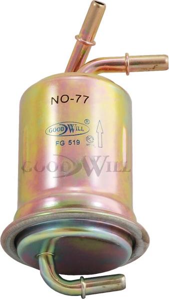GoodWill FG 519 - Топливный фильтр autosila-amz.com