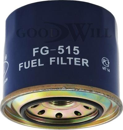 GoodWill FG 515 - Топливный фильтр autosila-amz.com