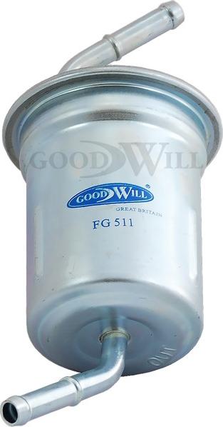 GoodWill FG 511 - Топливный фильтр autosila-amz.com