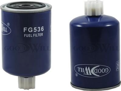 GoodWill FG 536 - Топливный фильтр autosila-amz.com
