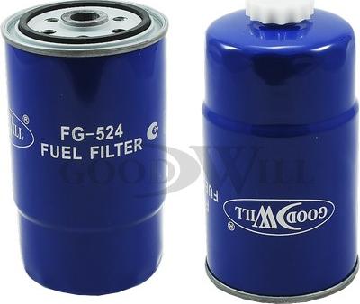 GoodWill FG 524 - Топливный фильтр autosila-amz.com