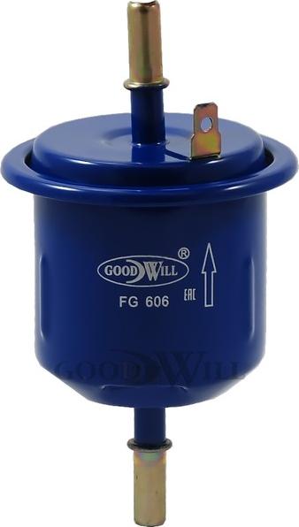GoodWill FG 606 - Топливный фильтр autosila-amz.com