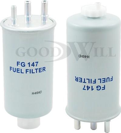 GoodWill FG147 - Топливный фильтр autosila-amz.com